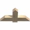 Ekena Millwork Eugene Rough Sawn Timber Gable Bracket, Douglas Fir, 36"W x 18"H x 4"D x 6"F, 12/12 Pitch GBW036X18X0406EUG00RDF - alternate 5